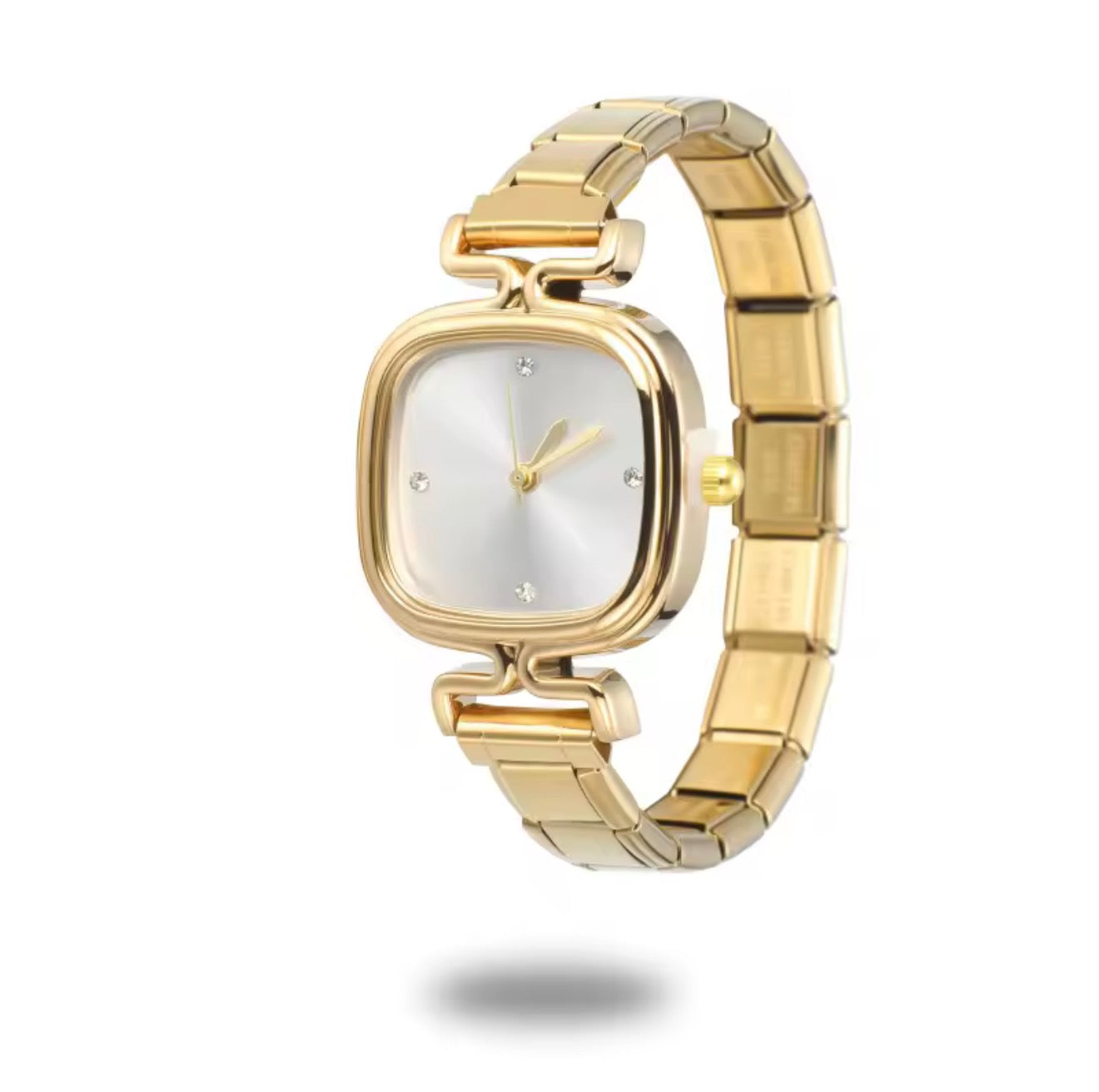 Montre carré arrondi