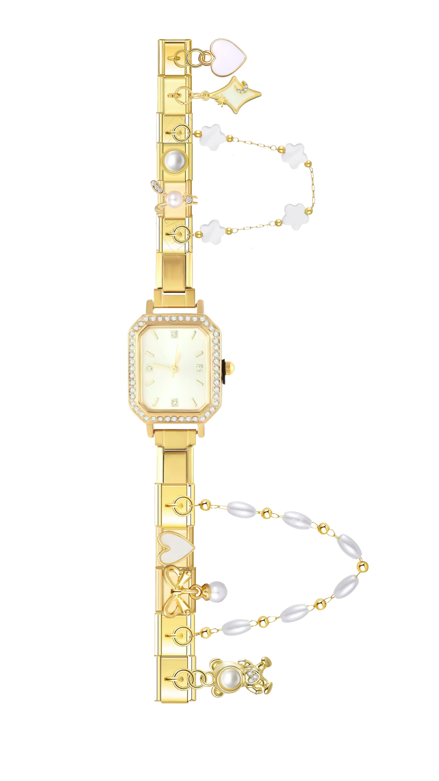 Montre full blanche