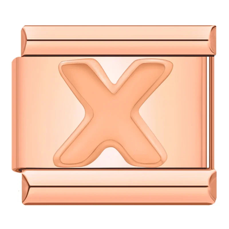 Lettres Rose Gold