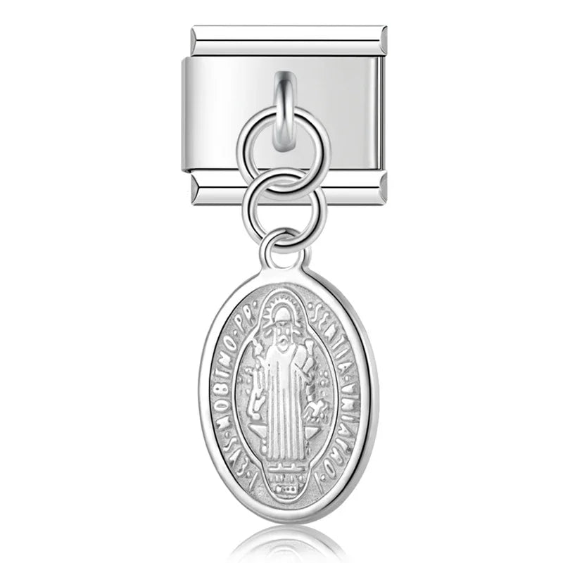 Charm pendentif médaillon