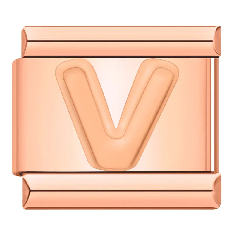 Lettres Rose Gold