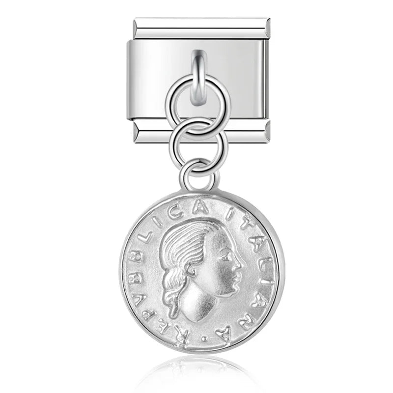 Charm pendentif médaillon