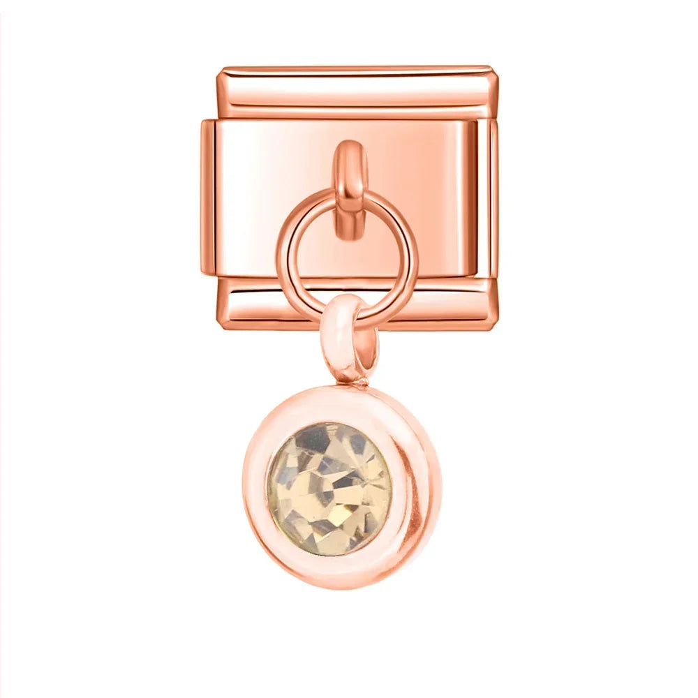 Strass rose gold