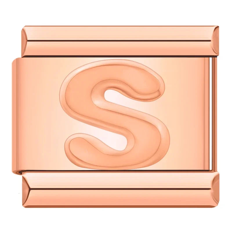 Lettres Rose Gold