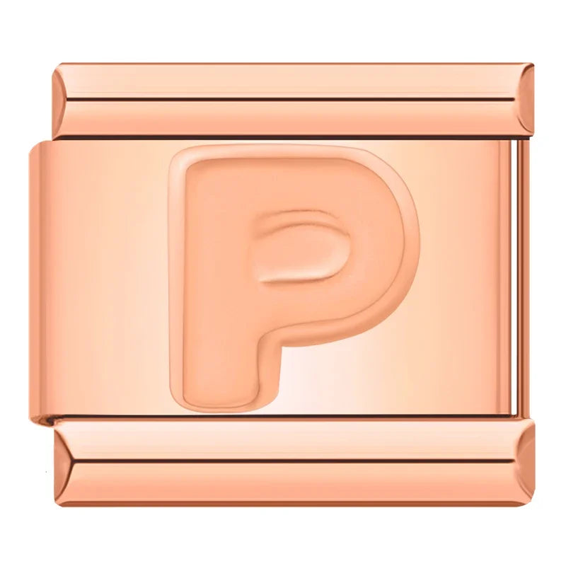 Lettres Rose Gold