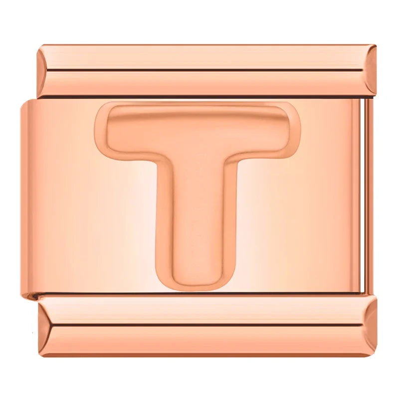 Lettres Rose Gold
