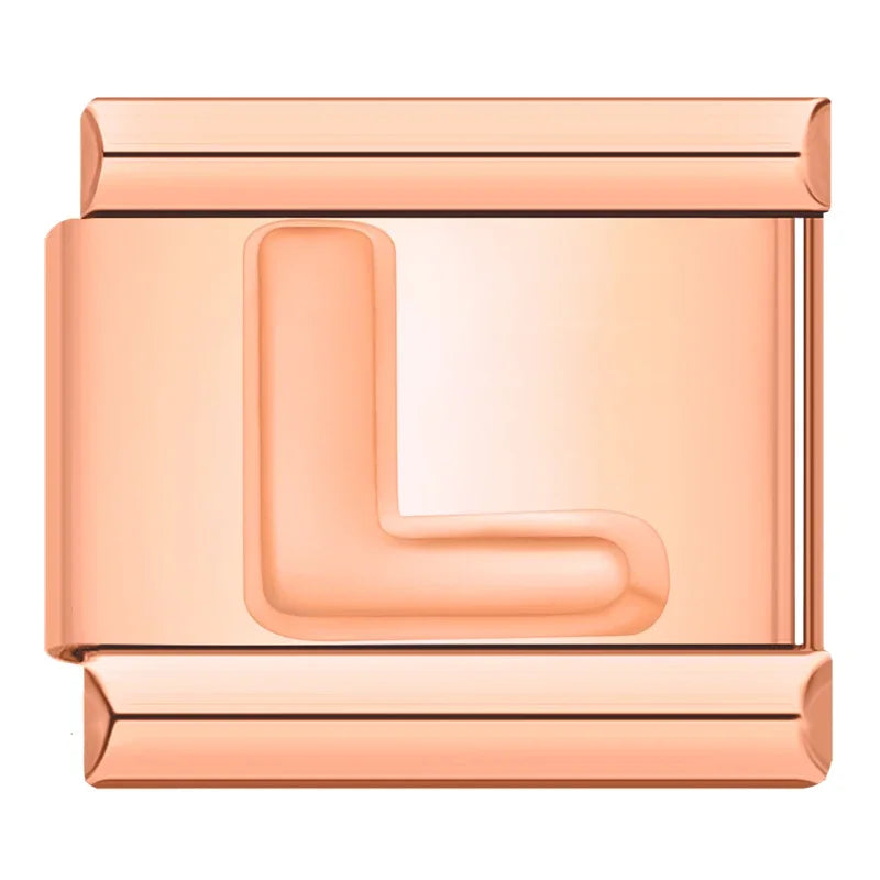 Lettres Rose Gold