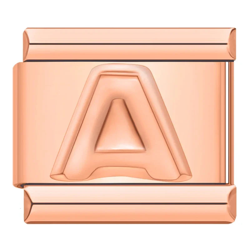 Lettres Rose Gold