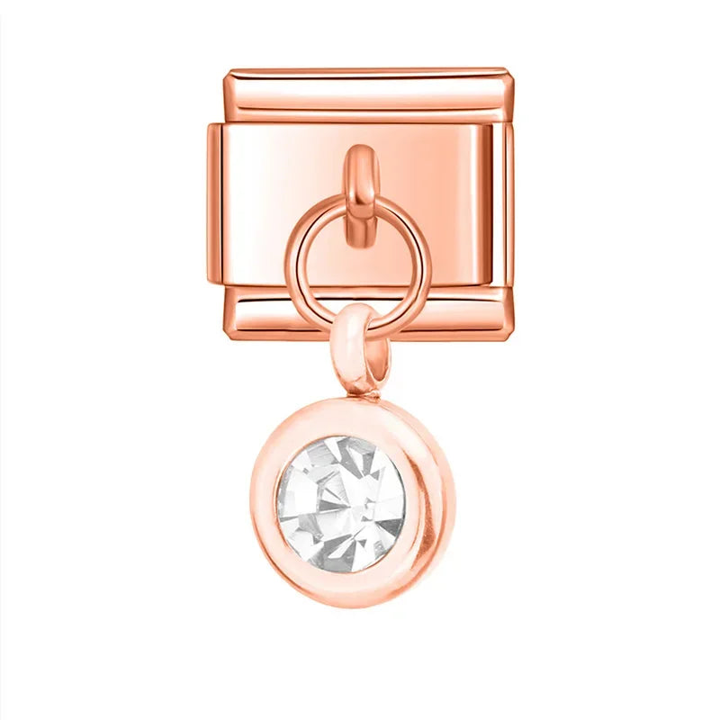 Strass rose gold