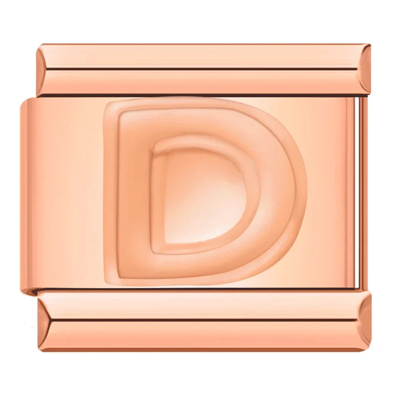 Lettres Rose Gold