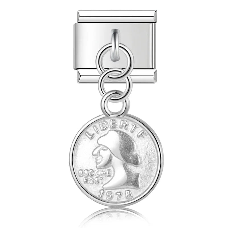Charm pendentif médaillon