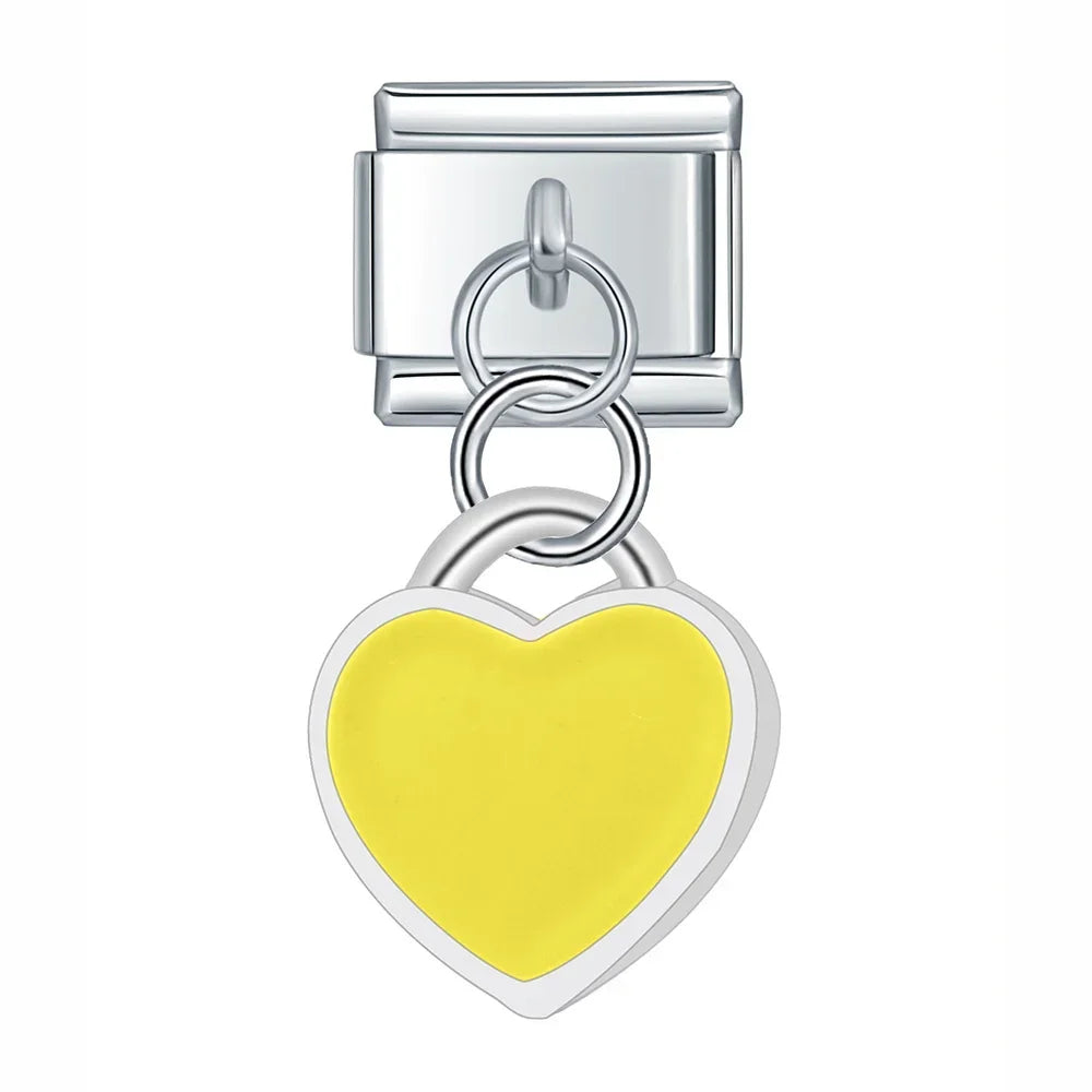 Cœur pendentif silver