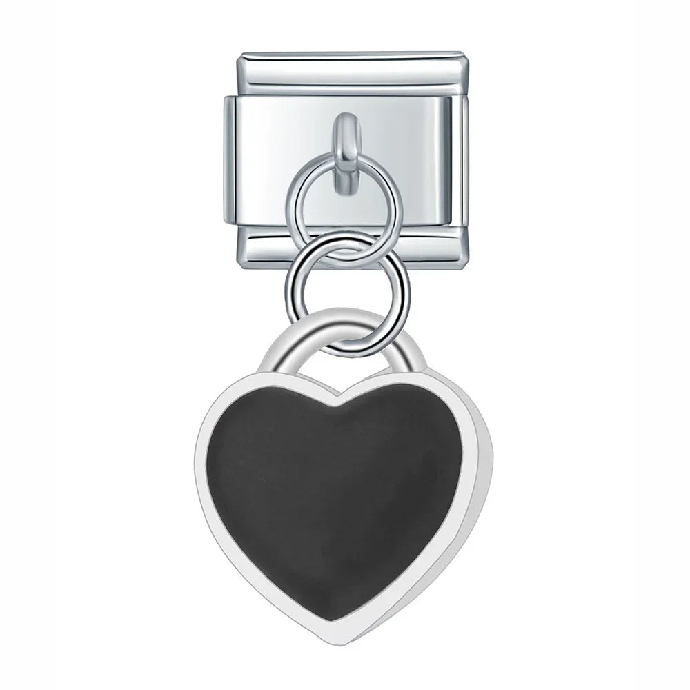 Cœur pendentif silver