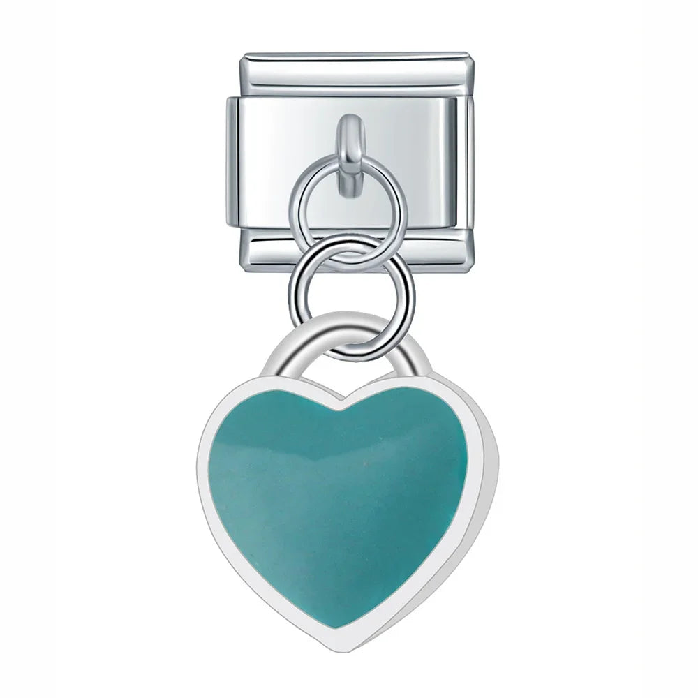 Cœur pendentif silver
