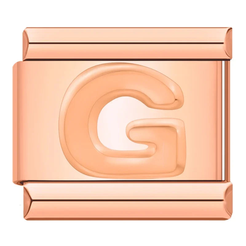 Lettres Rose Gold