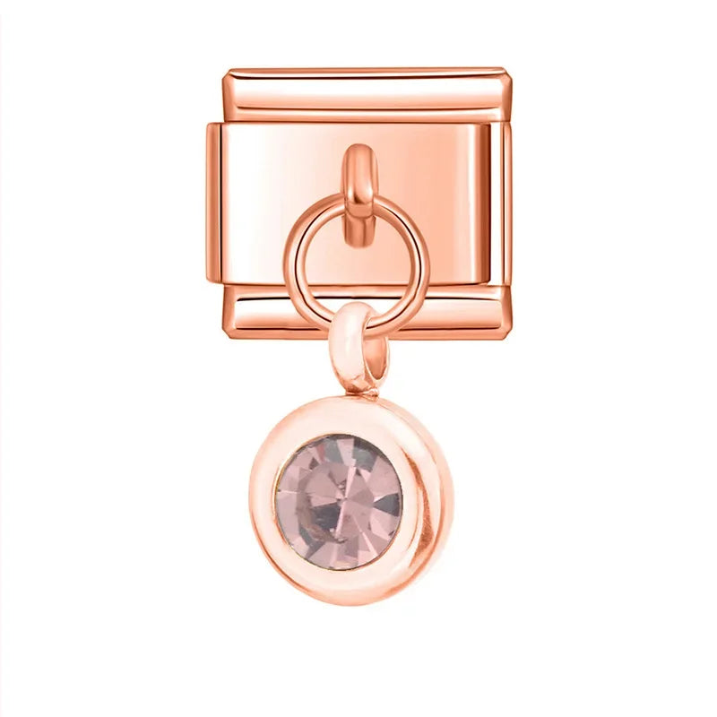Strass rose gold