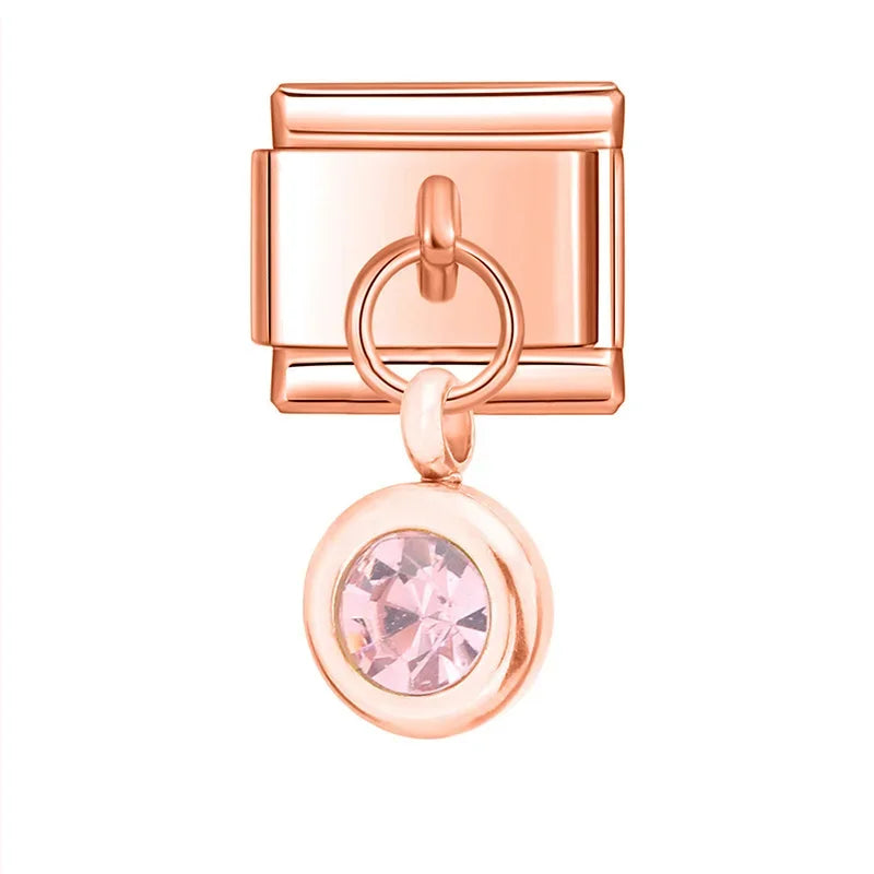 Strass rose gold