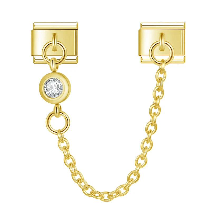 Chaine avec strass