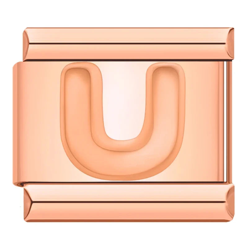 Lettres Rose Gold