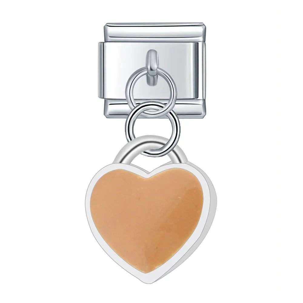 Cœur pendentif silver