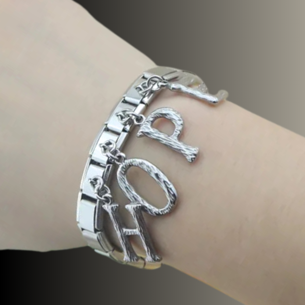 Lettres Pendentif Silver