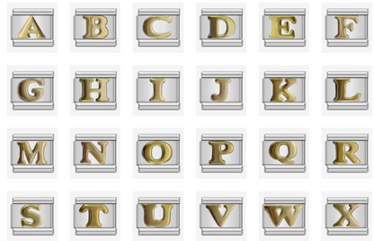 Lettres Doré
