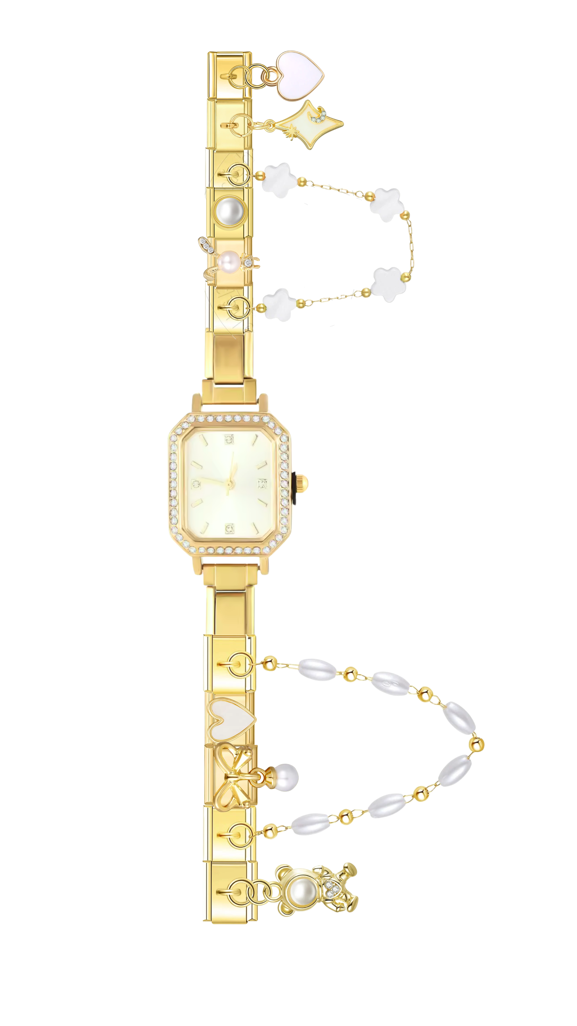Montre full blanche
