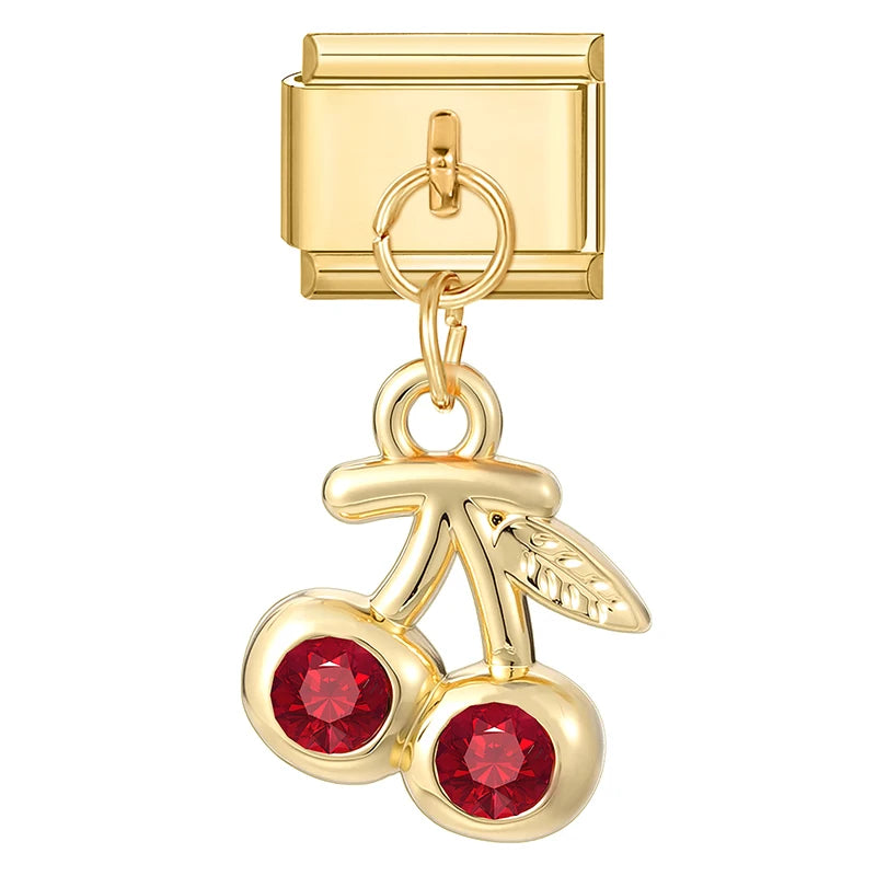 Pendentif cerise