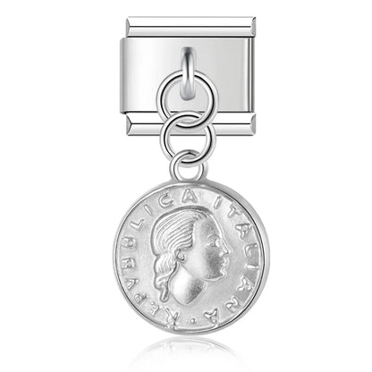Charm pendentif médaillon