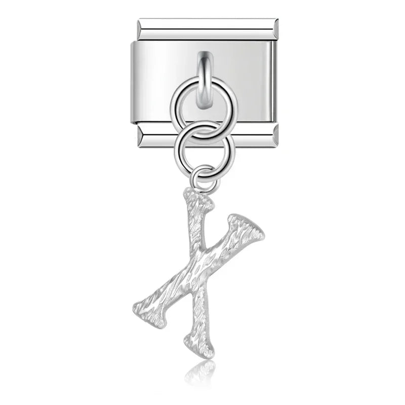 Lettres Pendentif Silver