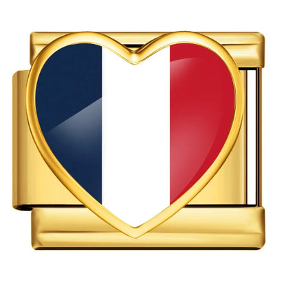 Drapeau coeur France