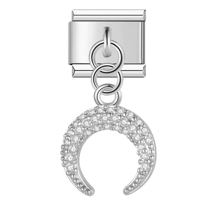 Pendentif Strass Argent