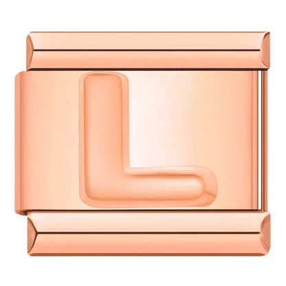 Lettres Rose Gold
