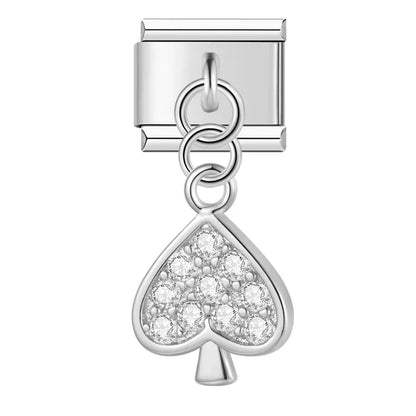 Pendentif Strass Argent