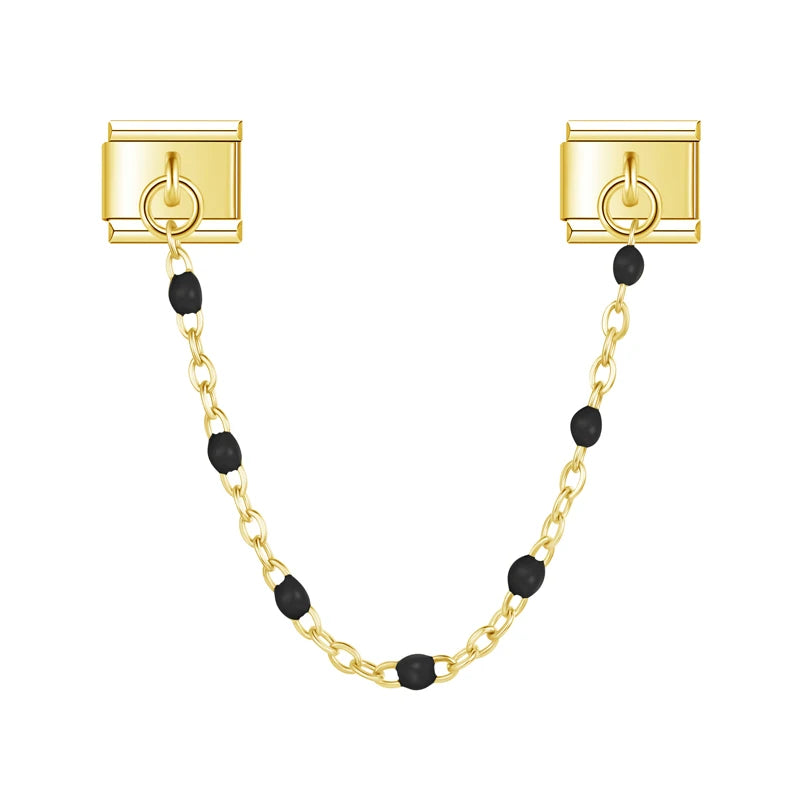 Chaine perles colorées