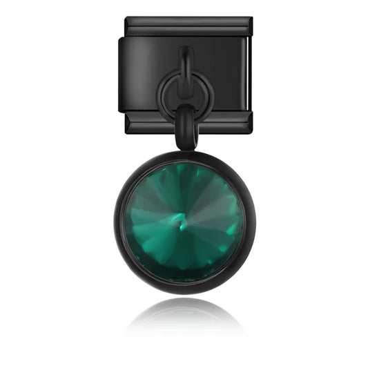 Strass Charm Noir