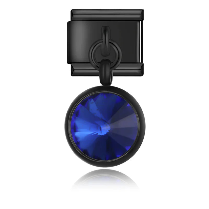 Strass Charm Noir