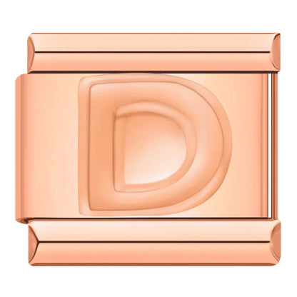Lettres Rose Gold