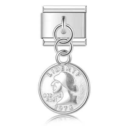 Charm pendentif médaillon