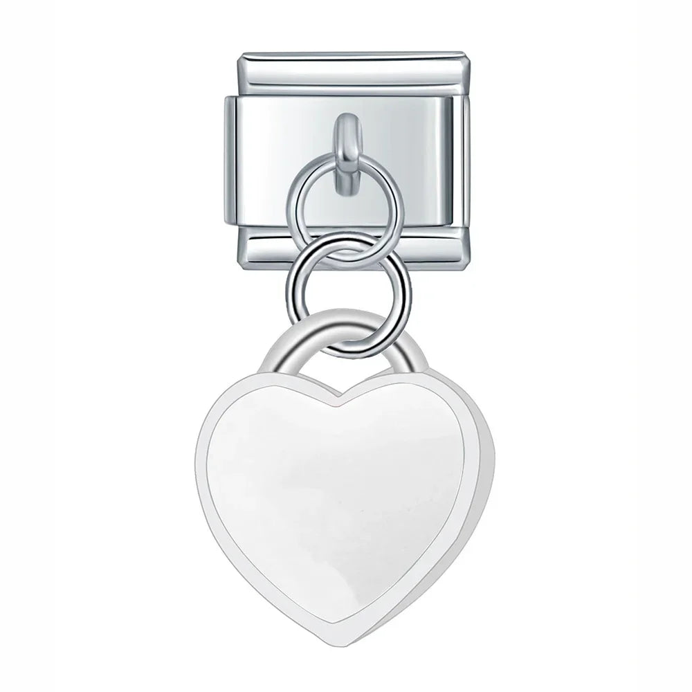 Cœur pendentif silver