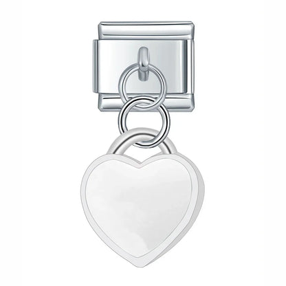Cœur pendentif silver