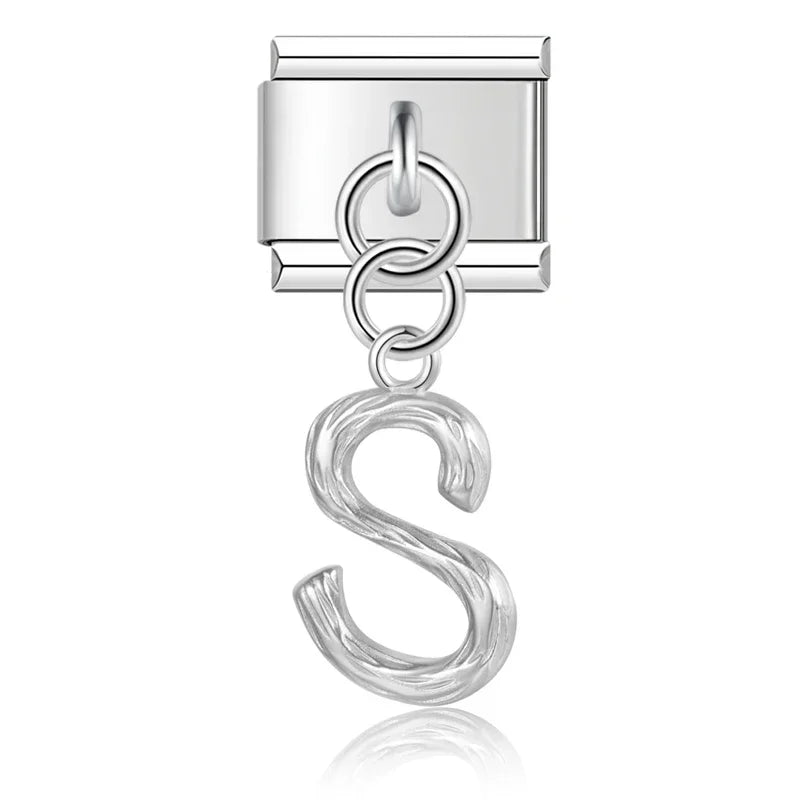 Lettres Pendentif Silver