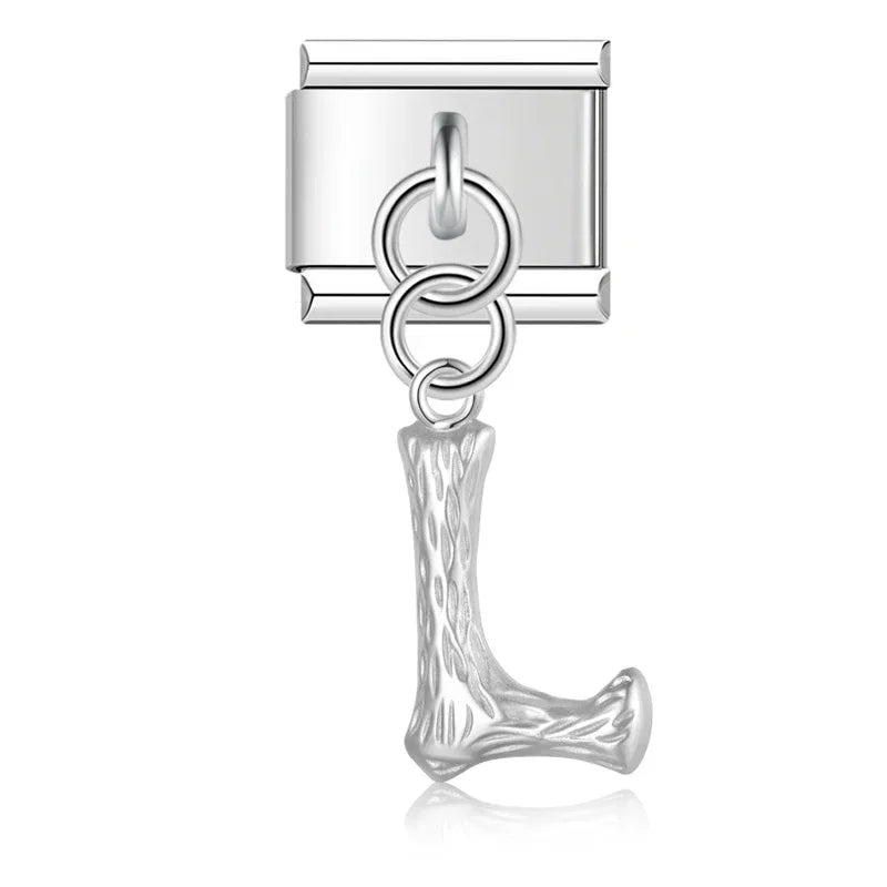 Lettres Pendentif Silver