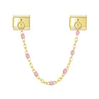 Chaine perles colorées