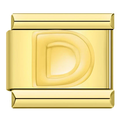 Lettre doré