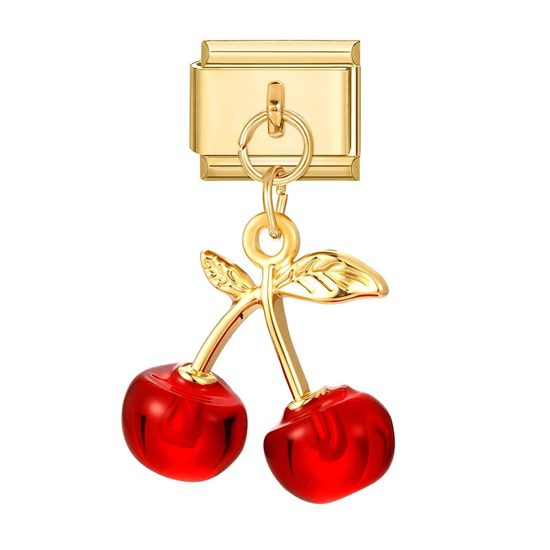 Pendentif cerise