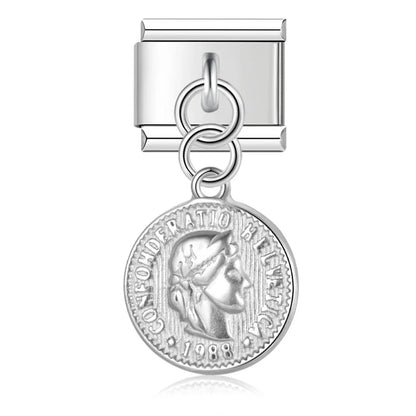 Charm pendentif médaillon