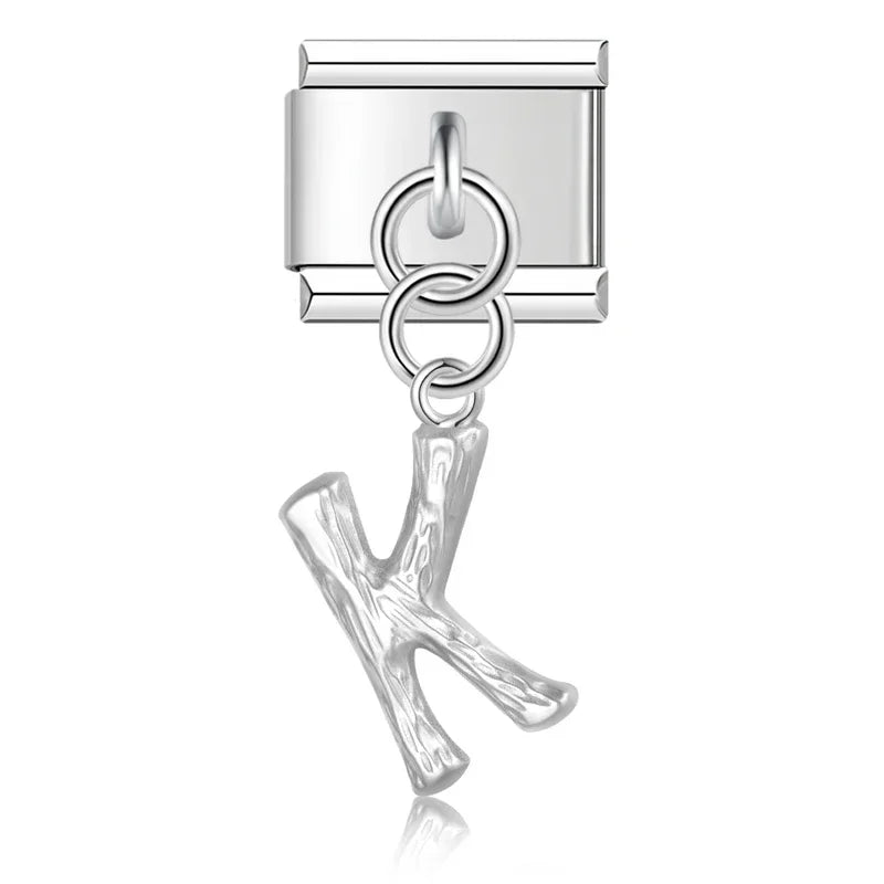 Lettres Pendentif Silver