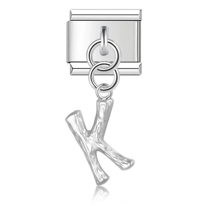 Lettres Pendentif Silver