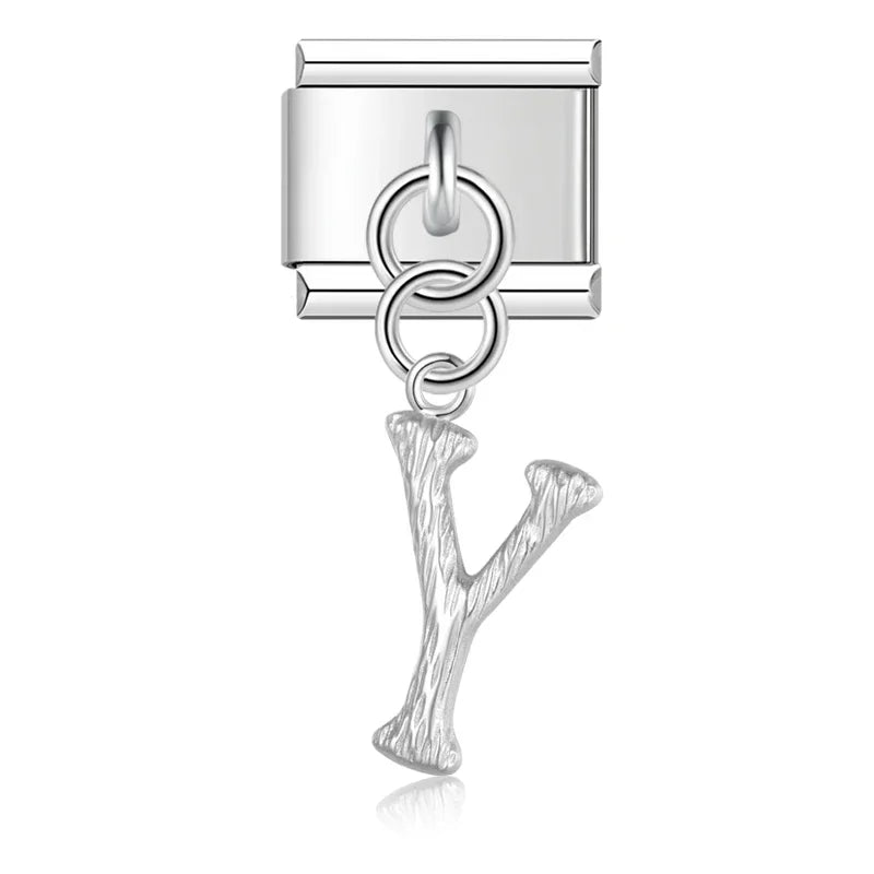 Lettres Pendentif Silver